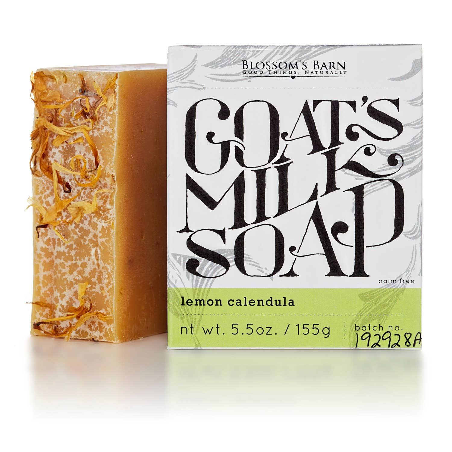 REMOVED BRAND - Wholesale Bar Soap - Lemon Calendula Goat Milk Soap0