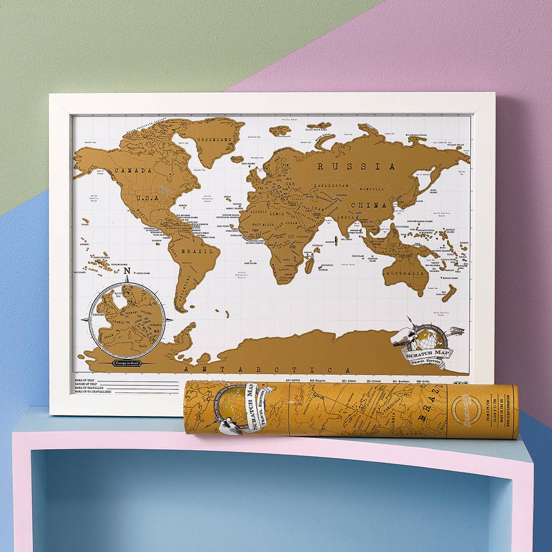 Luckies of London - Wholesale Map - Scratch Map ® - Original Travel Edition2