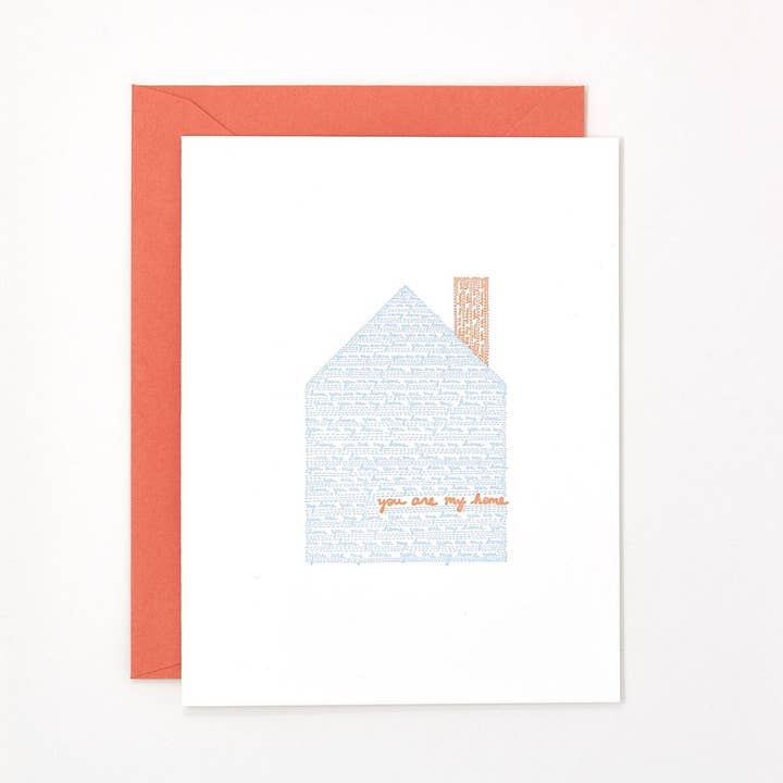 You Are My Home - Mother's Day Greeting Card for wholesale by Helen Edna
