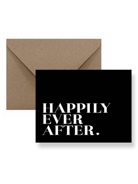 Happily Ever After Wedding Card for wholesale by IMPAPER