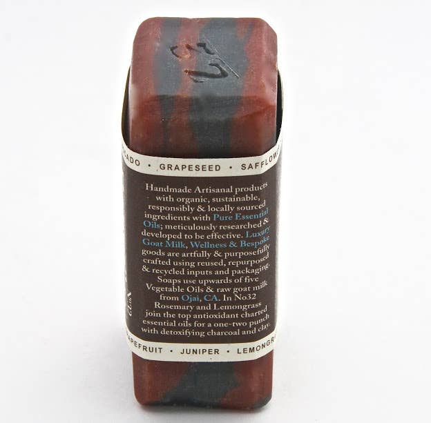 Bogue Milk Soap - Wholesale Bar Soap - Goat Milk Soap WELLNESS No.32 Detox Blend with essential oil3