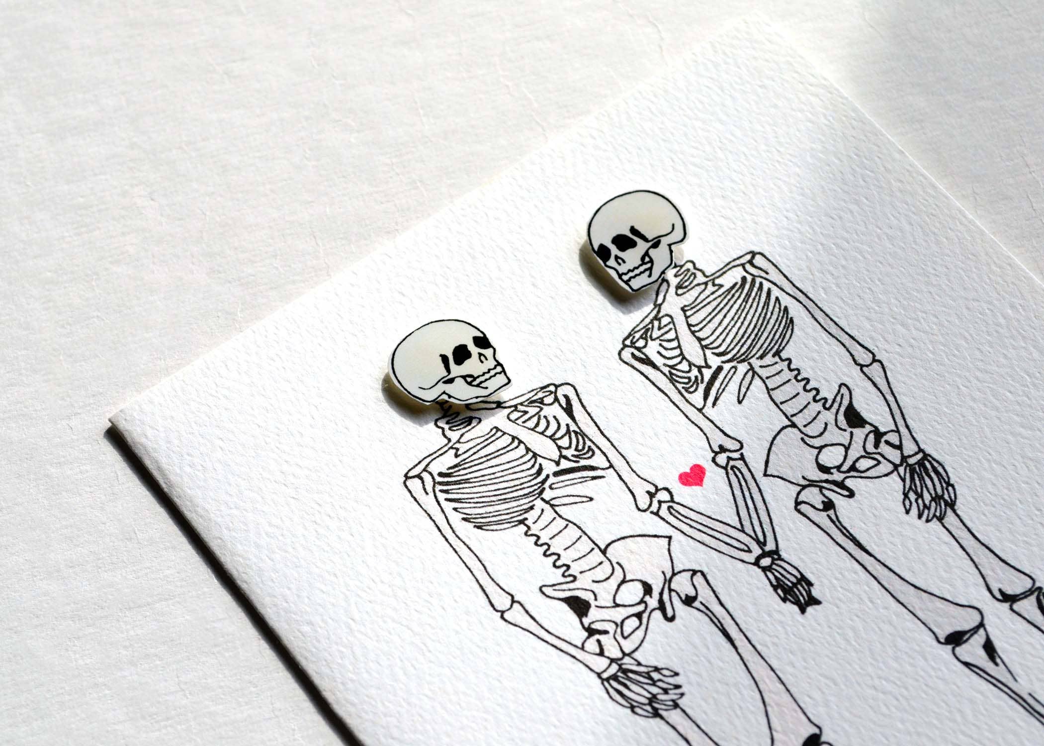 Cracked Designs - Wholesale Love Card - Let's Bone1