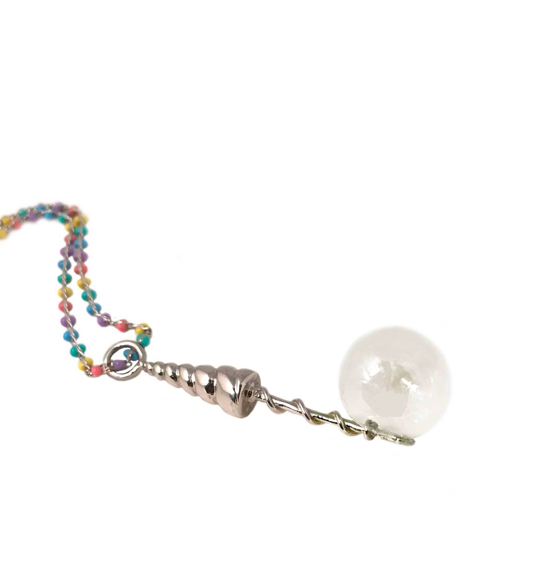Anomaly Jewelry - Wholesale Pendant/Charm Necklace - Unicorn Horn Bubble Wand Necklace3