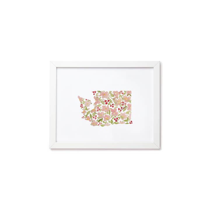 Good Sheila - Wholesale Art Print - Washington Apple Blossoms Watercolor Art Print3