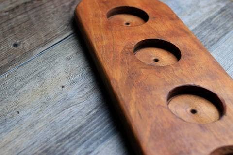 Wild Cherry Spoon co. - Wholesale Wine Tool Set - 4 Glass Beer Shot Wine Flight Holding Fathers Day Mens Gift5