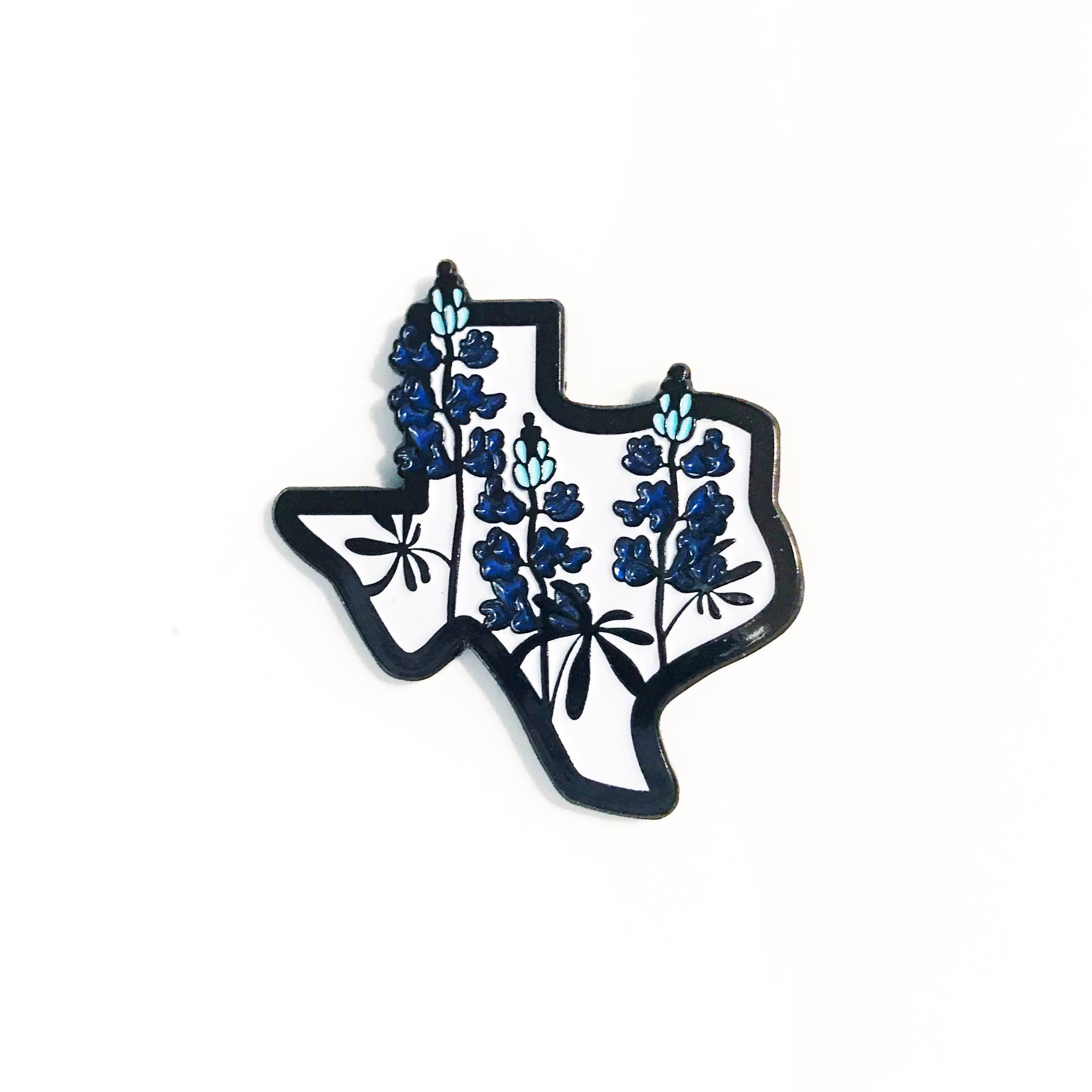 Kelly Renay - Wholesale Lapel Pin/Button - Texas Bluebonnet Enamel Pin0
