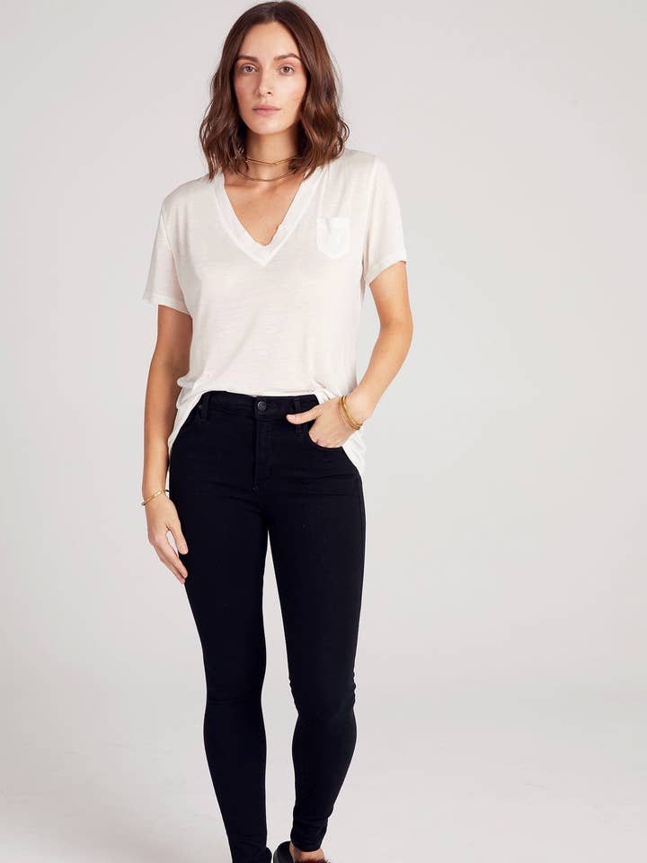 BF Tee Core Jersey - White for wholesale by A.Lynn