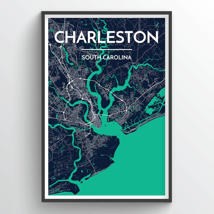 Point Two Design Group - Wholesale Map - Charleston City Map