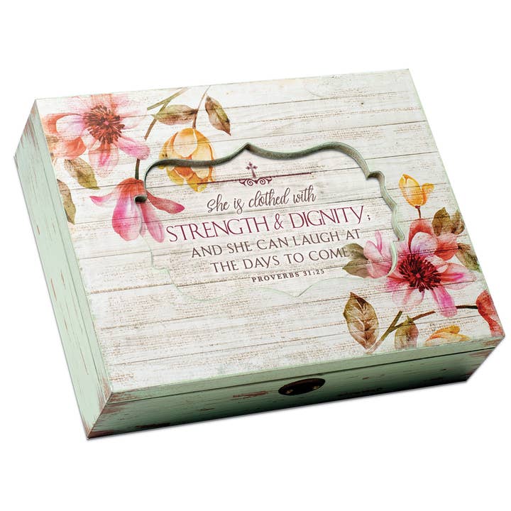 Clothed With Strength Dignity for wholesale by Cottage Garden