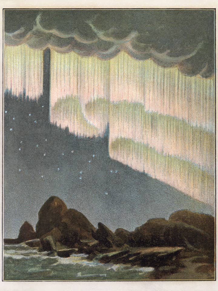 Aurora Borealis (falling) for wholesale by Capricorn Press