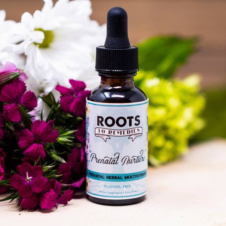 1oz Prenatal Nurture Prenatal Herbal Multivitamin for wholesale by Roots To Remedies