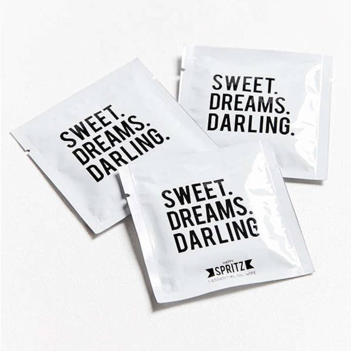 Happy Spritz - Wholesale Essential Oil - Sweet Dreams Darling Essential Oil Towelette 100 Unit Pack2