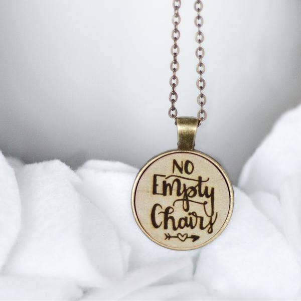 Little Allegory - Wholesale Pendant/Charm Necklace - No Empty Chairs Necklace1