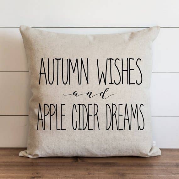 Porter Lane Home - Wholesale Throw Pillow Cover - Autumn Wishes Pillow Cover0