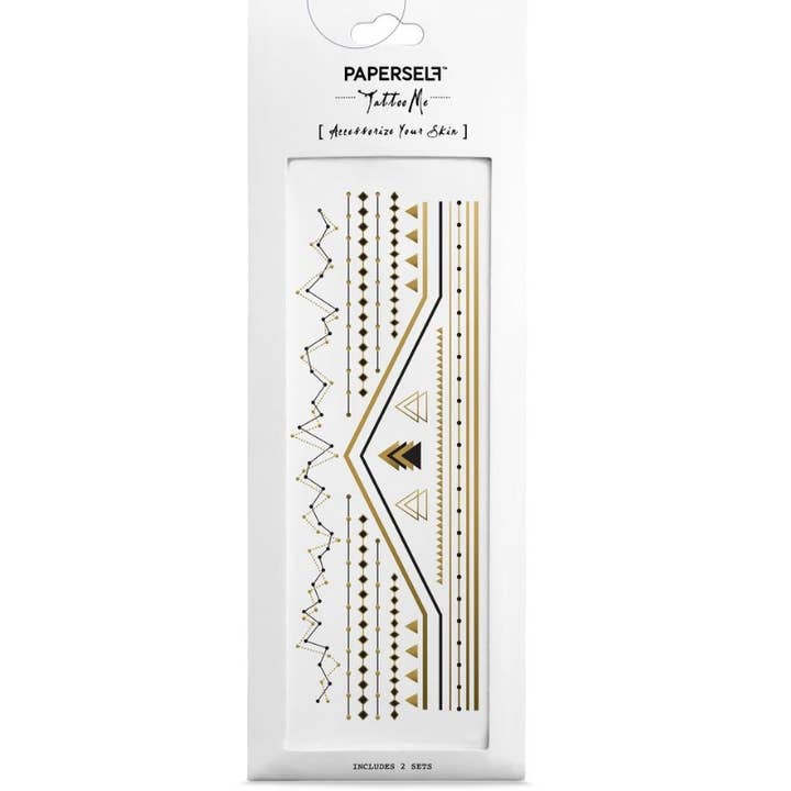 PAPERSELF – Engroshandel Midlertidig tatovering – Golden Age Midlertidige Tatoveringer klistermærker1