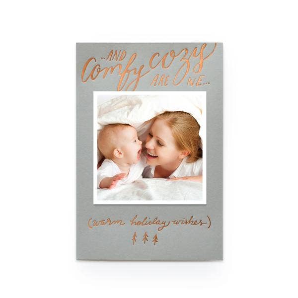 Comfy Cozy Lot de 10 cartes photo de vacances pour la vente par Wild Ink Press