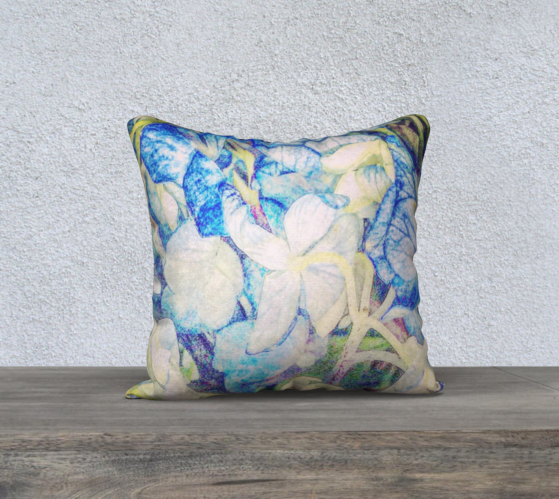 Menen Pictures Shop - Wholesale Throw Pillow Cover - "Flower Mosaic" Pillow Case I0