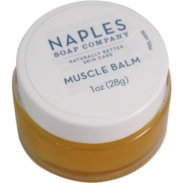 Muscle Balm Jar for wholesale by Naples Soap Company | Clean Beauty, Natural Bath & Body