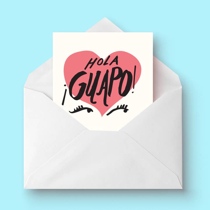 KORT Hej Guapo/ Valentinsdag for engroshandel hos Holalola