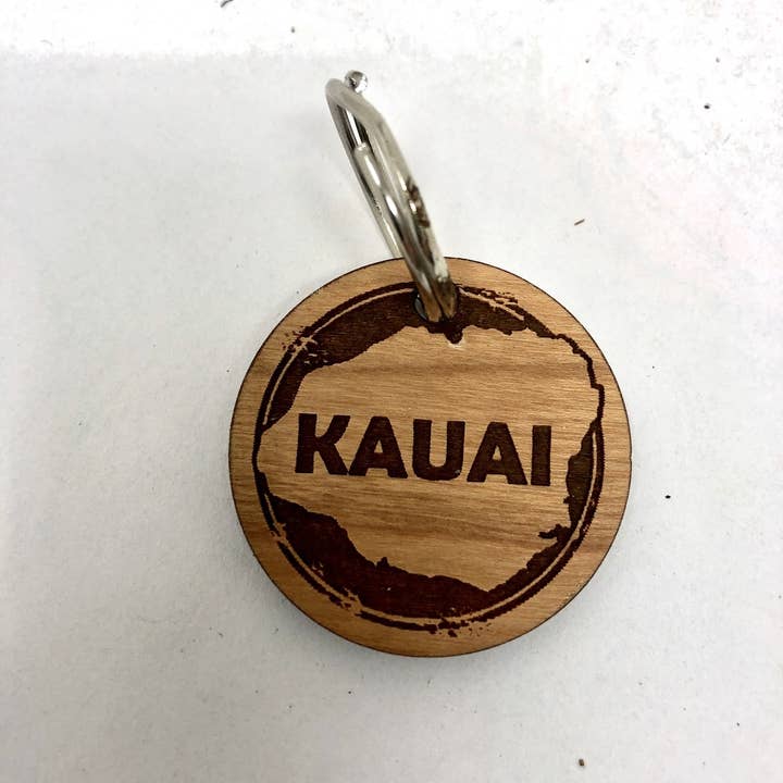 Insert Brand Here Shop - Wholesale Keychain – Unisex - KEYCHAIN - Kauai Island, Hawaiian Art Design Hawaii1