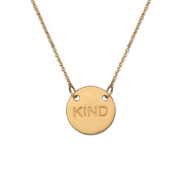 Kind Disk Necklace for wholesale by Lifebeats Gifts
