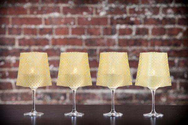 Modgy - Vendita all'ingrosso Bicchieri da vino - Tonalità vino - Classiq Giallo3