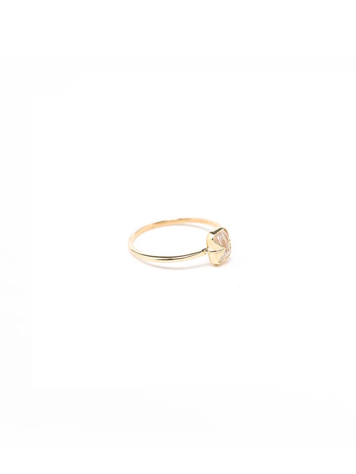 Anel Muse - Rainbow Moonstone por atacado de I Like It Here Club