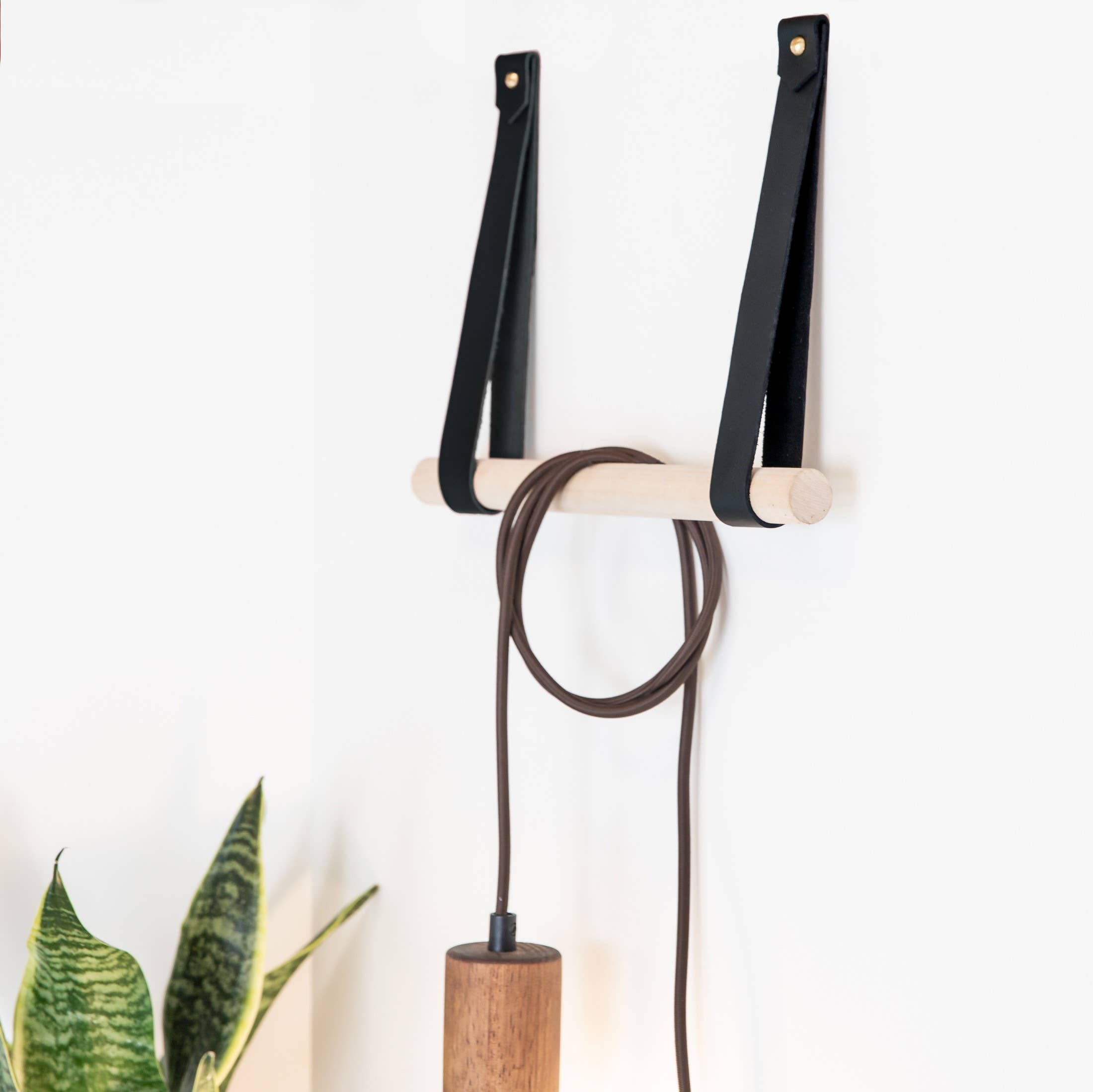 Keyaiira – wholesale Väggkrok – Stor läder väggrem [V'ed end]0