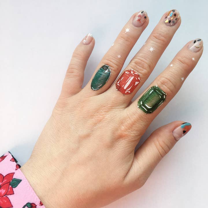 PAPERSELF - Wholesale Temporary Tattoo - Birthstone Temporary Tattoos Stickers0