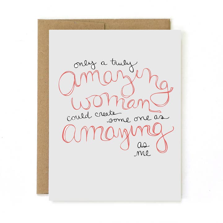 Carte douce pour maman pour la fête des mères - Vraiment incroyable pour la vente par Unblushing