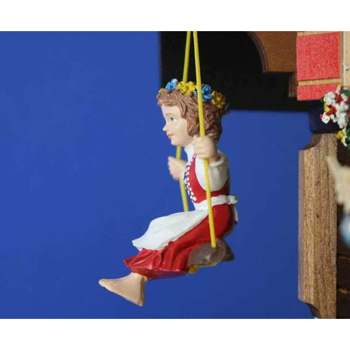 Kit-Cat Klock – Großhandel Wanduhren – Heidi auf der Schaukel Quarzuhr2