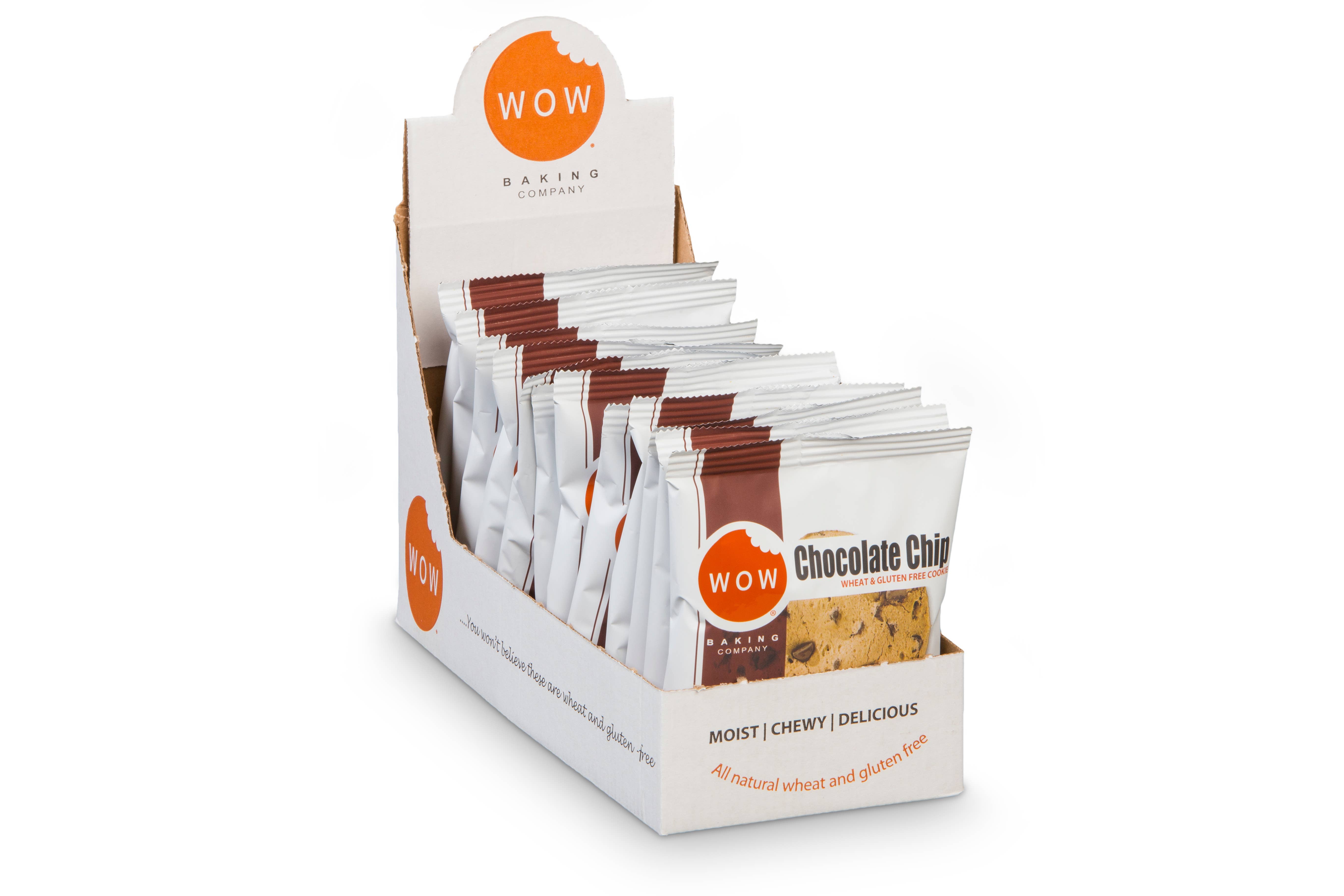 WOW Baking Company - Wholesale Cookie - Gluten-Free Chocolate Chip Cookie Grocery Singles1