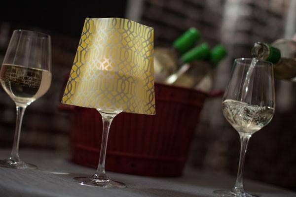 Modgy - Vendita all'ingrosso Bicchieri da vino - Tonalità vino - Classiq Giallo4