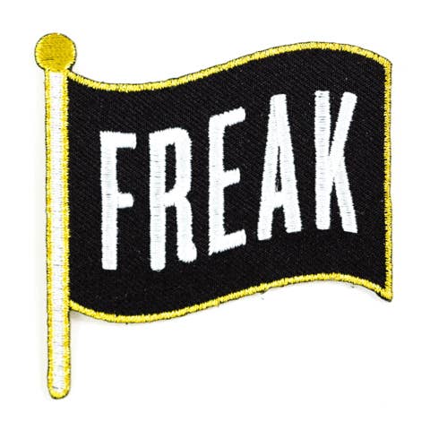 These Are Things - Wholesale Patch - Freak Flag Embroidered Iron-On Patch