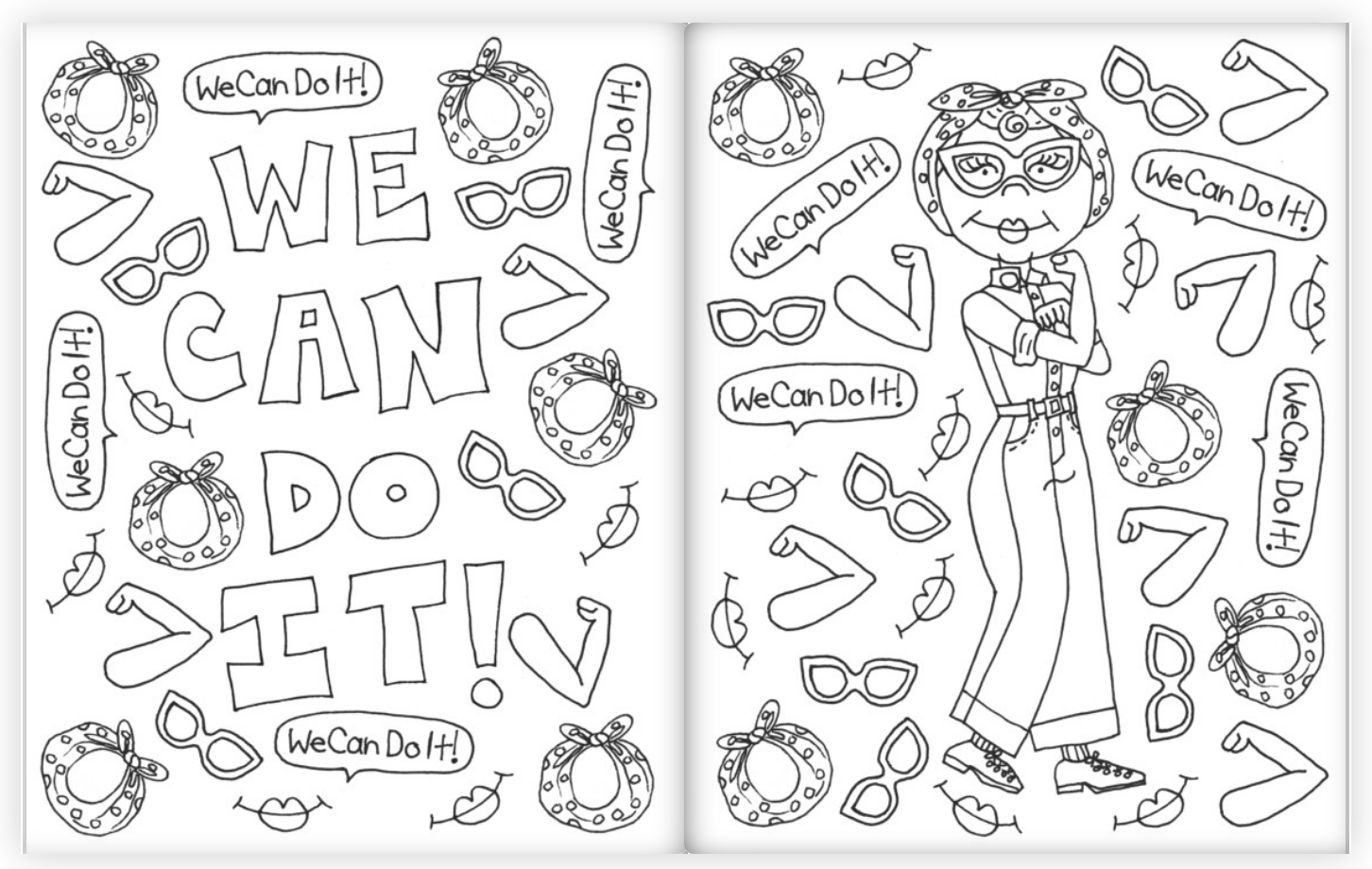 KAHRI - Wholesale Coloring & Activity Book - Kids & Baby - Little Feminist Icons Coloring Book2