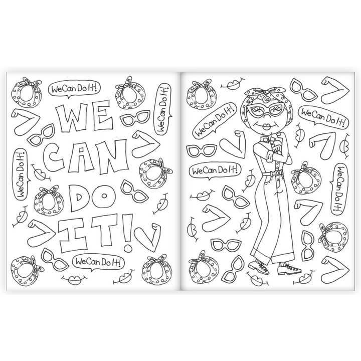 KAHRI - Wholesale Coloring & Activity Book - Kids & Baby - Little Feminist Icons Coloring Book2