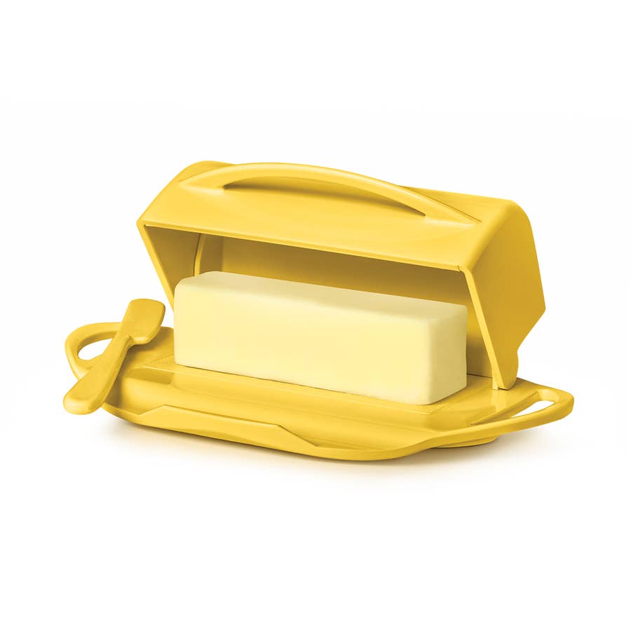 Butter Bell Crock - Aqua Matte