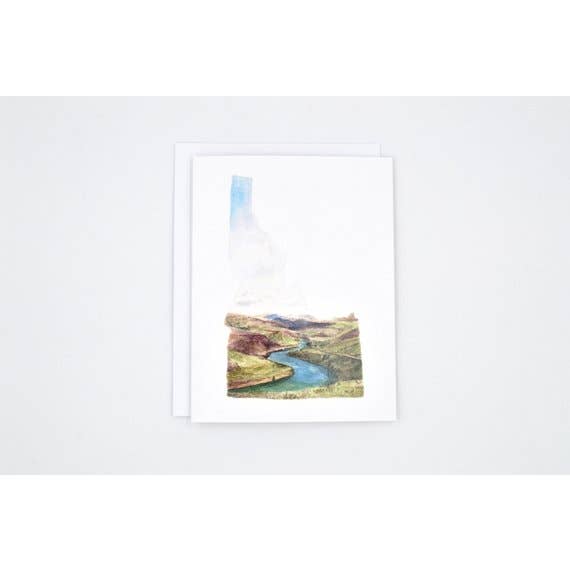 Rachel Alvarez Art - Wholesale Stationery/Notecard Set - Idaho State Watercolor Notecard Set1