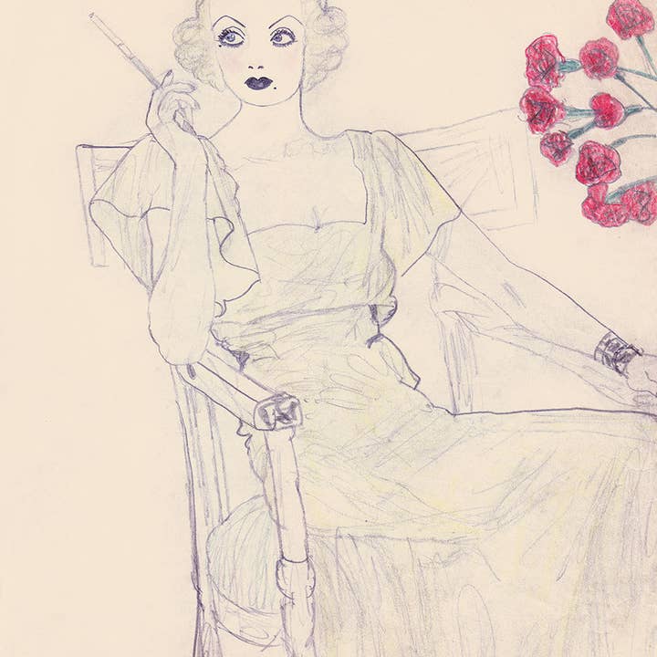 Capricorn Press - Wholesale Art Print - Hollywood Starlet