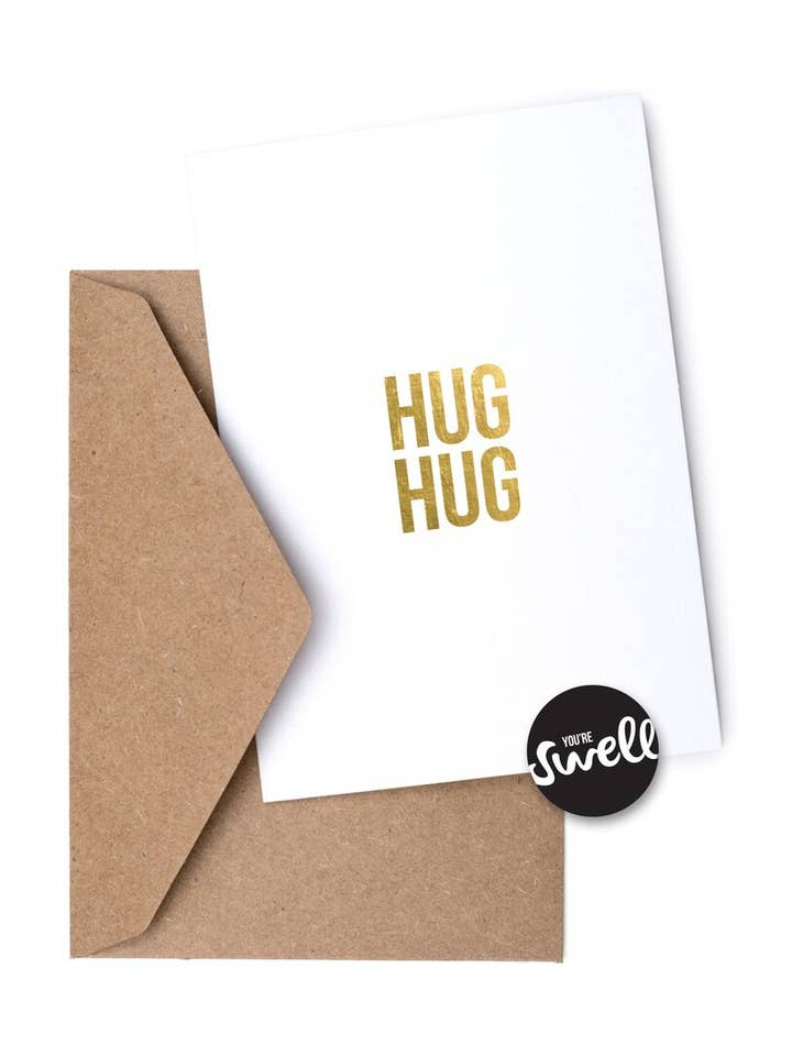 Hug Hug Card for engroshandel hos Swell Made Co.