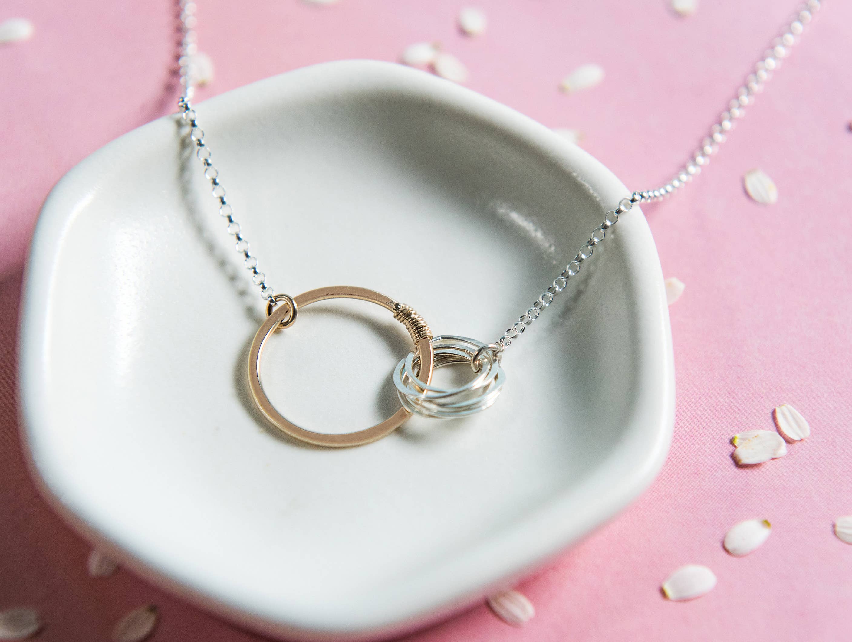 Freshie & Zero - Wholesale Pendant/Charm Necklace - Love Necklace, Original Links of Love, Mom & Five kids4