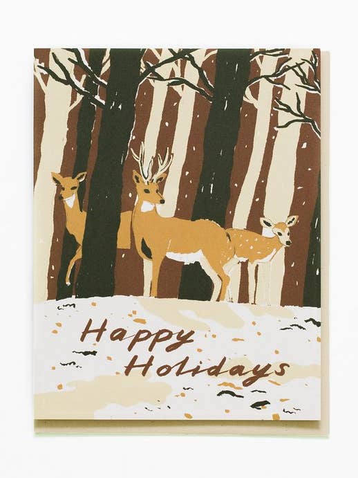Happy Holidays Card for engroshandel hos Small Adventure