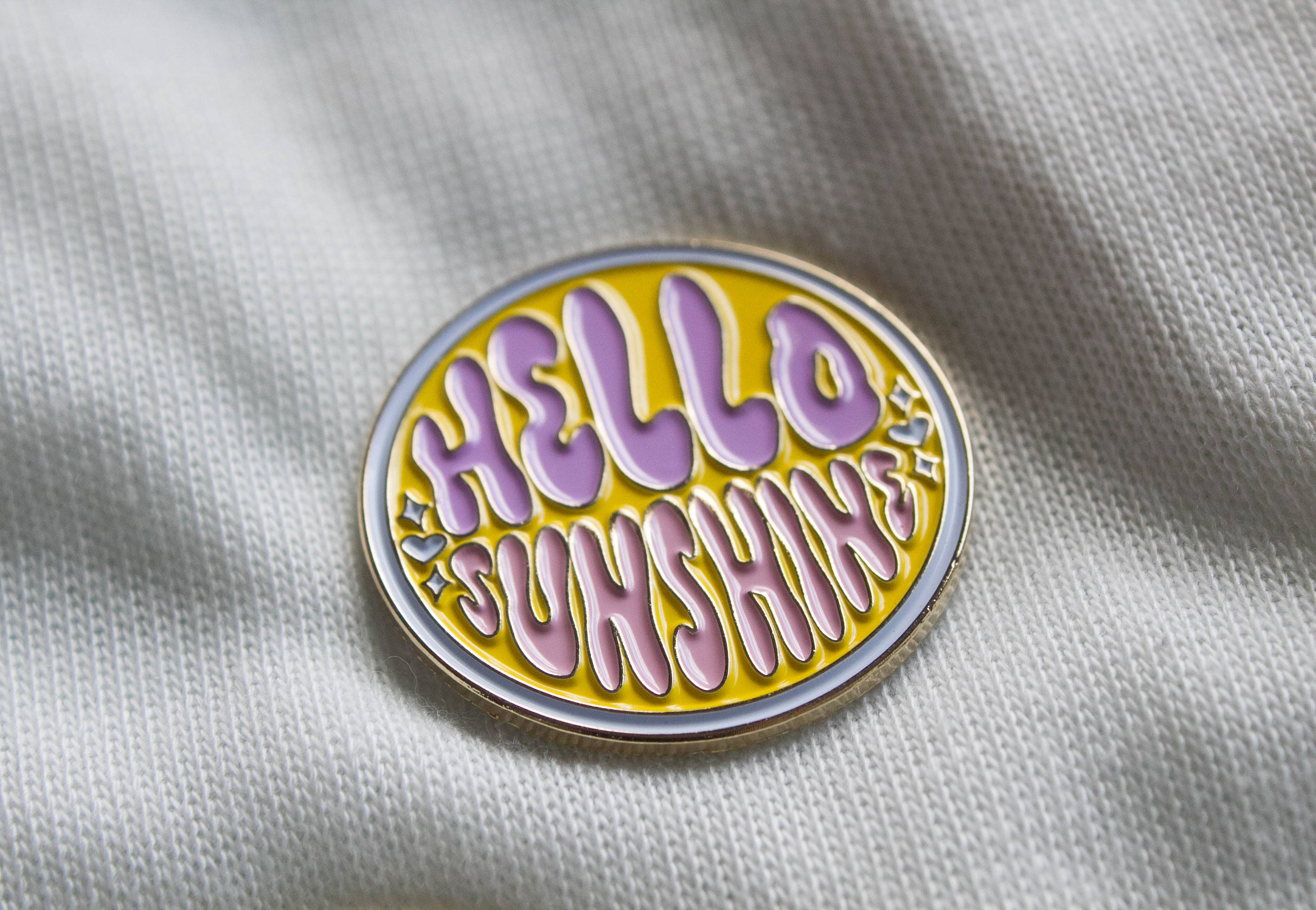 The Avera Boutique - Wholesale Lapel Pin/Button - Hello Sunshine Enamel Pin8