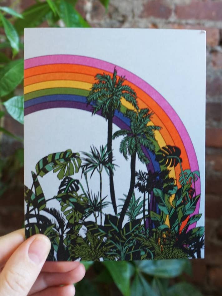 Kaart - Rainbow Palms voor wholesale door Ash + Chess