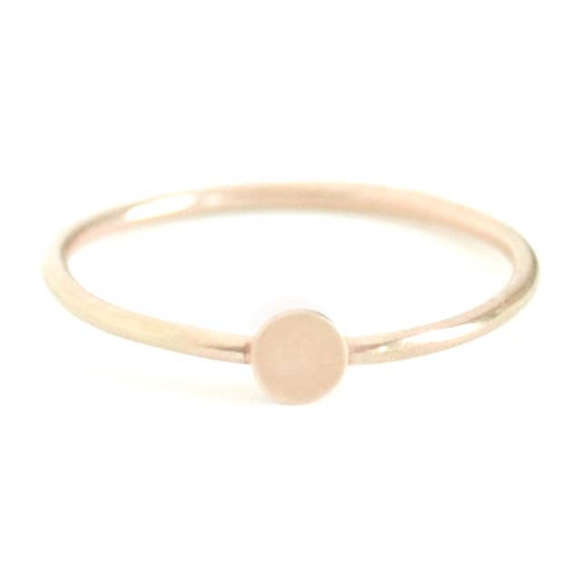 Minimal Dot Confetti Stacking Ring for wholesale by Favor Jewelry