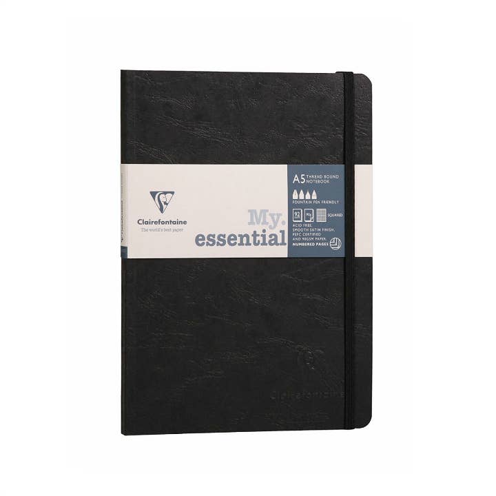Exaclair - Wholesale Journal/Diary - Clairefontaine My Essential Paginated Journal (A5)1