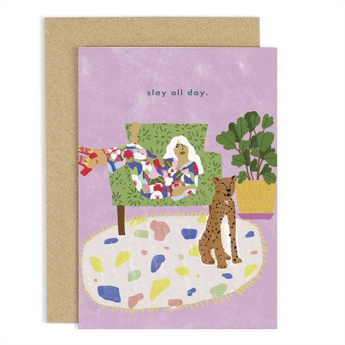 Slay All Day Card for engroshandel hos Old English Company