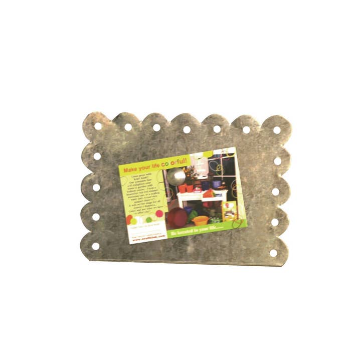 Home Kreation by KK dba Kraft Klub - Wholesale Picture Frame - Horizontal Galvanized Magnetic Picture Frame
