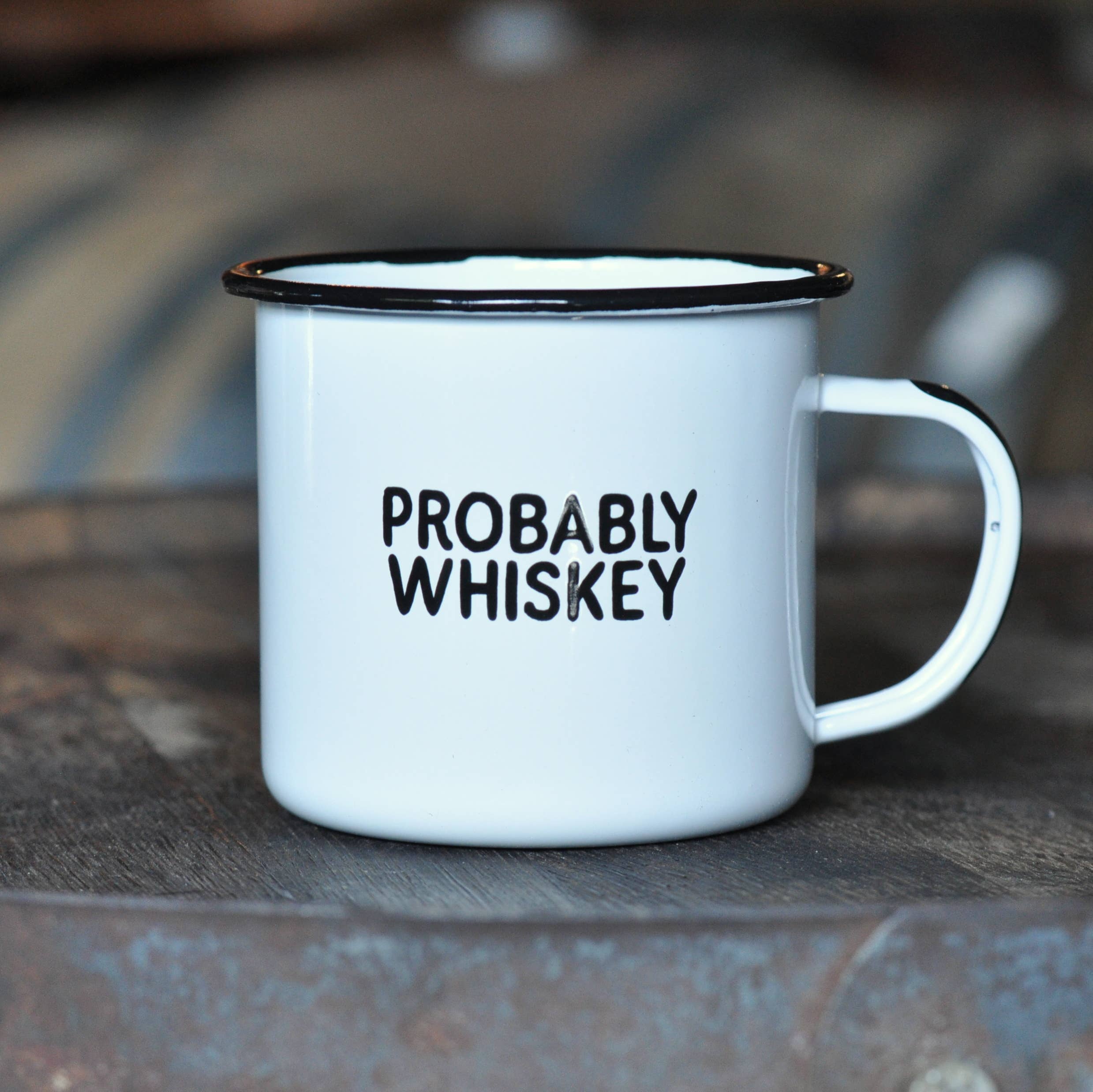 Swag Brewery - Wholesale Coffee Mug - Probably Whiskey | Enamel Mug2