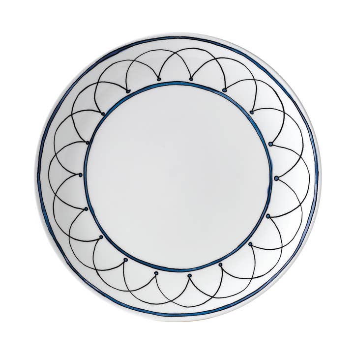 Twig NY - Wholesale Dinner Plate - Blue Bird - 10" Dinner Plate